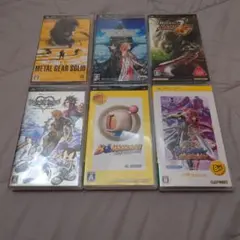 PSPソフトセット（6本）