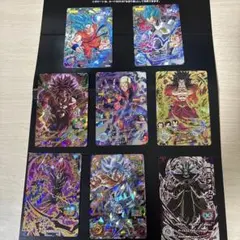 スーパードラゴンボールヒーローズ レアカードセット 8枚