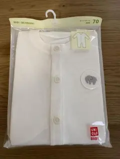 UNIQLO BABY カバーオール 70 ホワイト