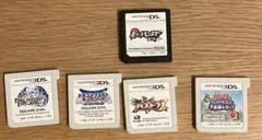 ニンテンドー3DS ソフト 5本セット ポケモンホワイト　テリワン　パズドラ