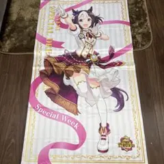 ウマ娘公式BIG布ポスター　スペシャルウィーク　中古品