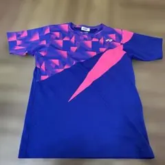 美品YONEX バドミントン ウェア ゲームシャツ 幾何学 ユニセックスM