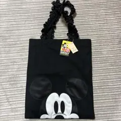 新品.タグ付きメゾンドフルール☆原宿限定☆ミッキーハンドルフリルトートバッグ