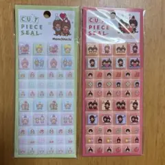 モンチッチ　カットピースシール　タイルシール