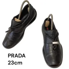 PRADA SPORT レザー シューズ ドライビング スリッポン