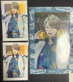 にじさんじ　ろふまお2ndライブ　チェキ風カード　クリアカード　甲斐田晴