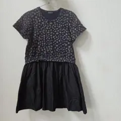 GENERATOR キッズ 半袖ワンピース ドット柄のサムネイル
