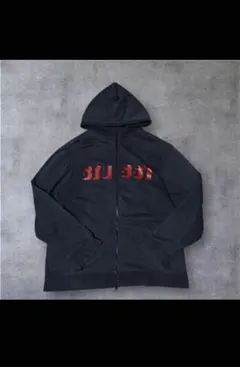【紺タグ】old stussy ジップパーカー y2k シンプル　ストリート系