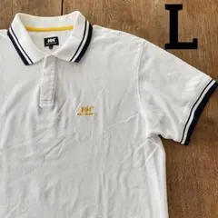 ヘリーハンセン Helly Hansen ポロシャツ 白 Lサイズのサムネイル