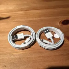 iPhone 純正・充電ケーブル 2個セット（バラ売可能）
