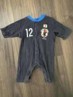 JFA サッカー　日本代表　ロンパース 12号 60-70cm