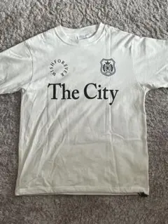 The City プリント Tシャツ ホワイト
