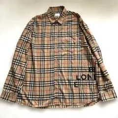お*げ様 映画LEON バーバリーチェックシャツ 道枝駿佑着用 - メルカリ