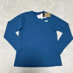 ♦︎新品未使用♦︎THE NORTH FACE 青 長袖カットソー♦︎XL