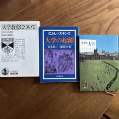 世界の大学、大学の起源、大学教育について