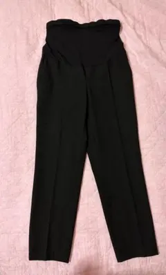 ユニクロ　スマートアンクルマタニティパンツ BLACK, S