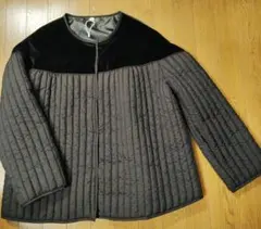 軽い簡易的アウター 羽織り 無地　ブラック　Freeサイズ