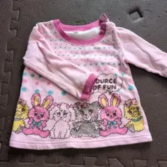 Tシャツ 80サイズ　裏起毛