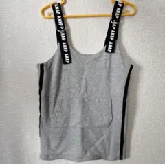 ANAP kids ジャンバースカート 100cm グレー