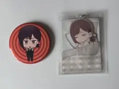 チェンソーマン 東山コベニ 缶バッジ アクリルキーホルダー 2点セット