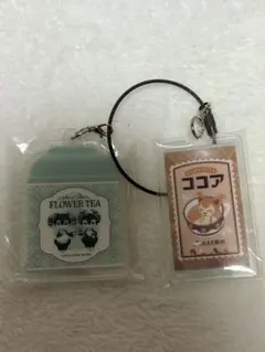 ポケモンセンター　イエッサン　エネコ　2連アクリルキーリング