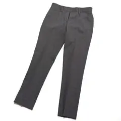 セオリーリュクス theory luxe千鳥柄パンツ センタープレス グレー40