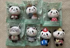 Y79-2 楽天パンダ お買いものパンダ ぬいぐるみ 6種セット - メルカリ