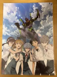 新品 エヴァ大博覧会 クリアファイル キービジュアル EVA expo