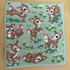 新品未使用 FEILER ラブラリー ツンツンバンビーノ ハンカチ フェイラー