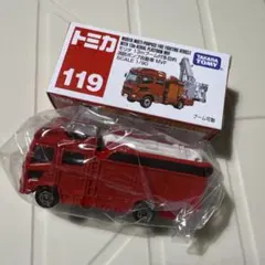 トミカ 119 13mブーム付多目的消防ポンプ自動車 SCALE 1/90のサムネイル