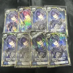 しろせんせー 女子研究大学 ポップコーン Rカード 8枚セット