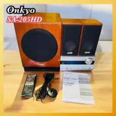 ONKYO SA-205HD ブラック　リモコン付き リモコン目当てで買ったらこっちの方が使い勝手が良かった件