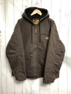 wells lamont ダック アクティブジャケット XL ブラウン w15