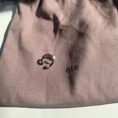 ete パール　イヤーカフシルバー