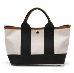 【美品】トプカピ　ブレス　スコッチグレイン　ミニ　トートバッグ　クリーム