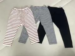 【GU・ユニクロ】レギンス×3枚セット(100cm)