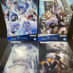 勝利の女神:NIKKE 一番くじ クリアポスター 4点セット まとめ売り