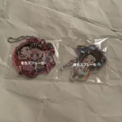 僕のヒーローアカデミア 八百万百 芦戸三奈 葉隠透 アクリルキーホルダー2点