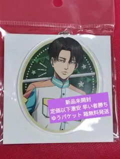 進撃の巨人ちょいデカアクリルキーホルダー　テーマパークドンキホーテ　リヴァイ