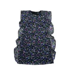 LAUREN Ralph Lauren 花柄 シフォン ワンピース フリルのサムネイル
