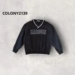 COLONY2139 トップス ナイロンプルオーバー Vネック ストリート