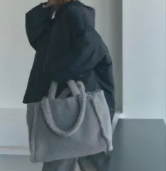 decollte_accessory デコルテアクセサリー モコバッグ グレー