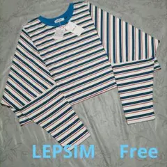 ［未使用］LEPSIM マルチボーダープルオーバー Free