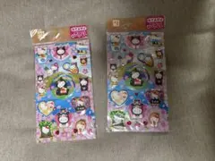 ハローキティ 超ぷっくりシール 鹿児島限定　2セット