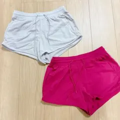 UNIQLO スポーツウェア ルームウェア ショートパンツ 2枚セット