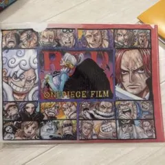 ONE PIECE FILM RED サイン入りクリアファイル