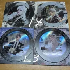 レコード風カードセットシン