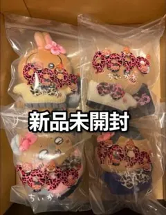 9090 ギャル 4体セット ちいかわ ハチワレ うさぎ モモンガ - メルカリ