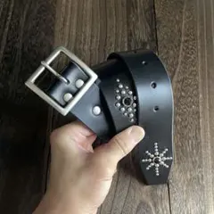 ディッキーズ874専用スタッズベルト 真鍮 牛ヌメHTC CALEE - メルカリ