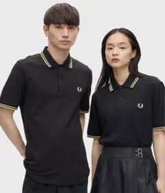 The Fred Perry Shirt - M12 ブラック / 44